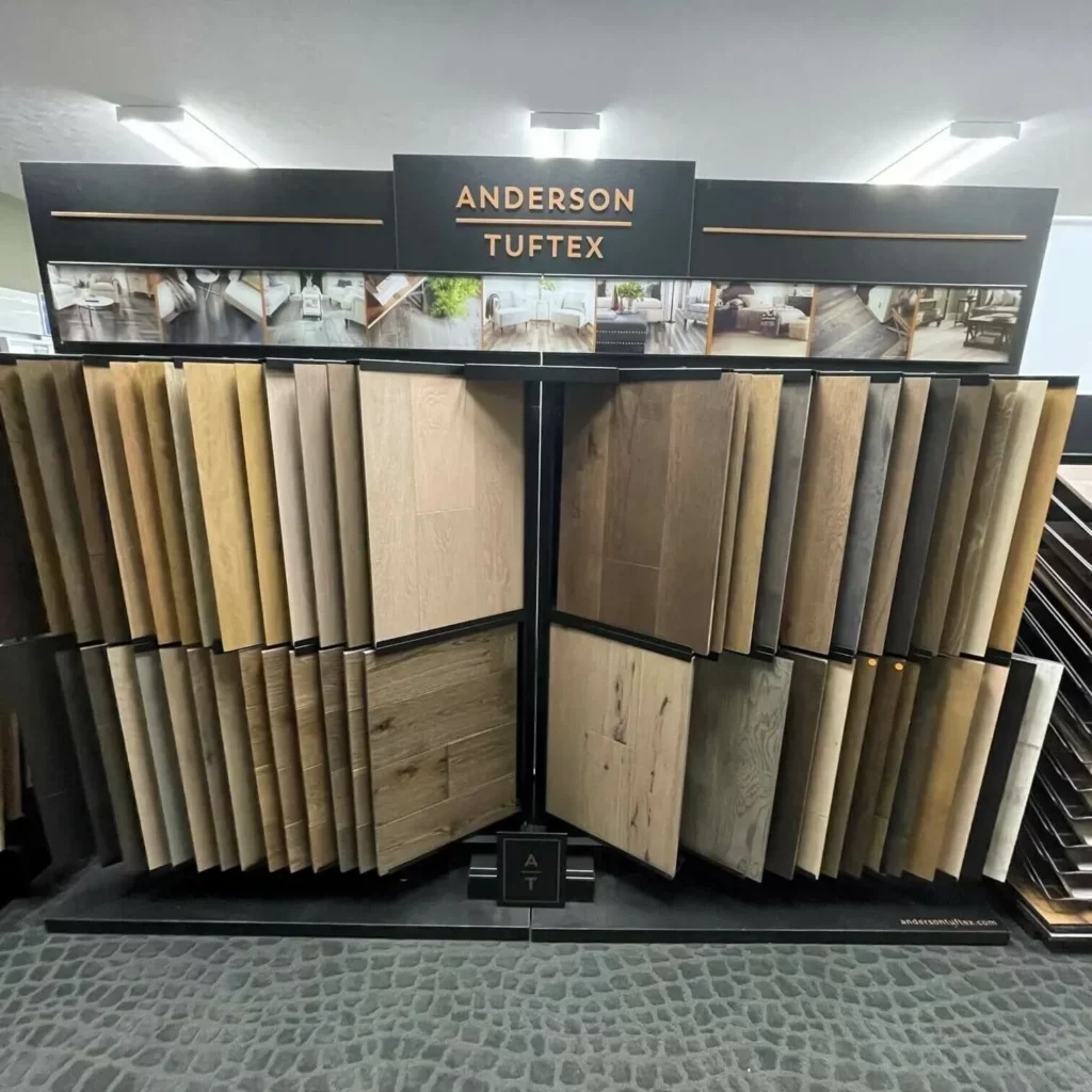 Anderson Tuftex product samples | Western States Flooring